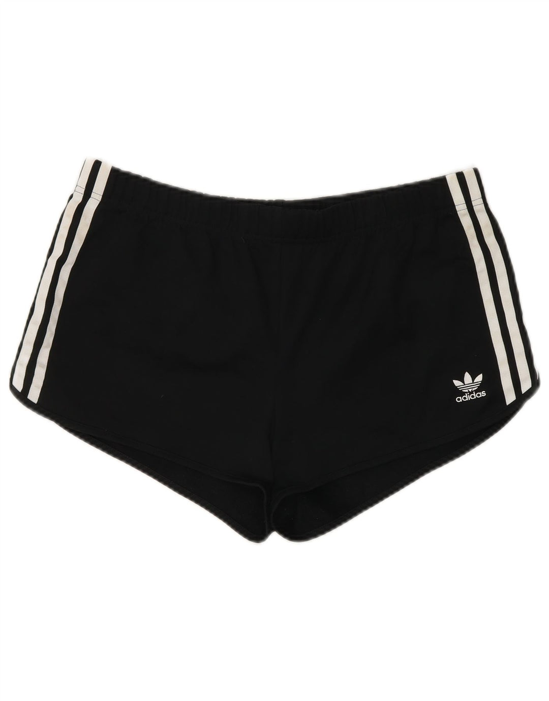 Adidas Womens Sport Shorts Large Black Polyester