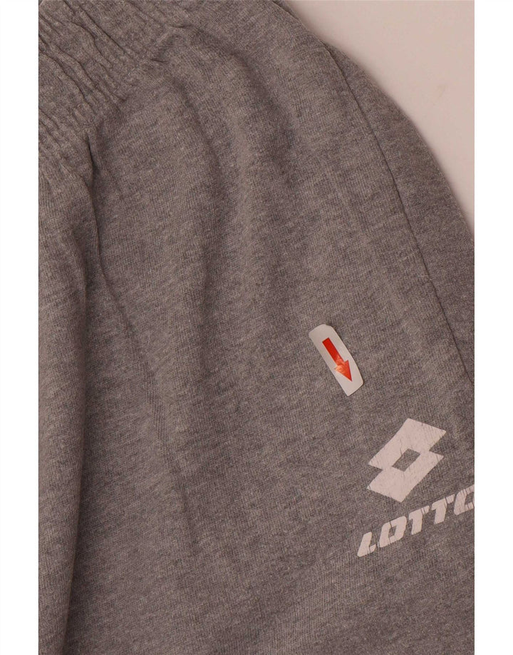 Lotto Mens Tracksuit Trousers XL Grey Flecked Cotton