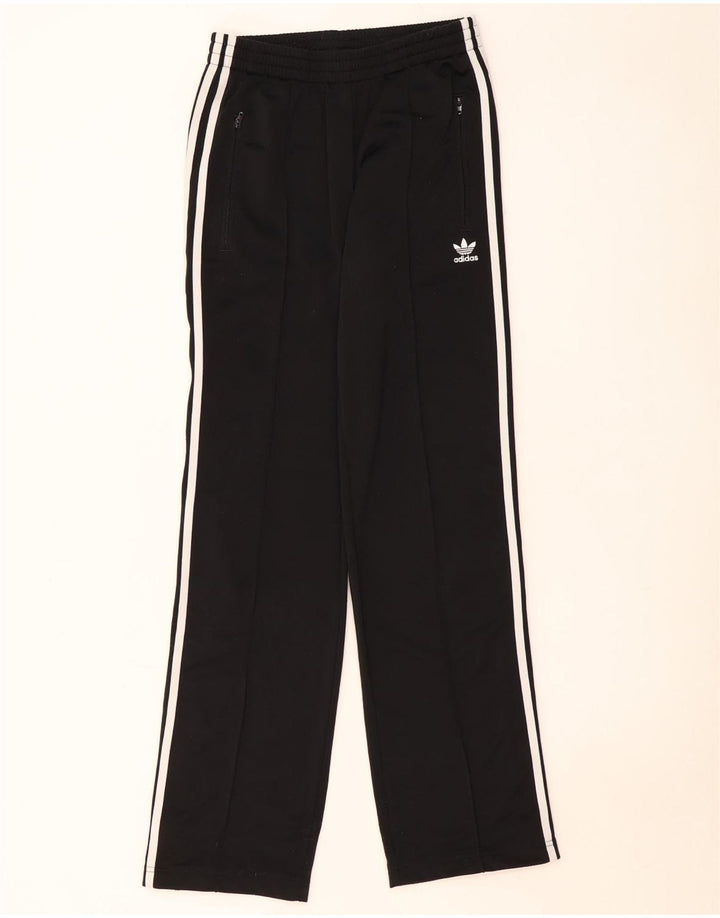 Adidas Womens Tracksuit Trousers UK 8 Small Black Polyester