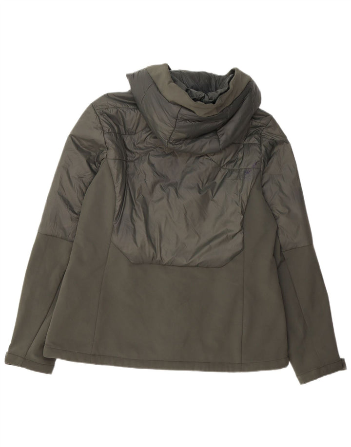 Mountain Warehouse Womens Hooded Windbreaker Jacket UK 16 Large Khaki