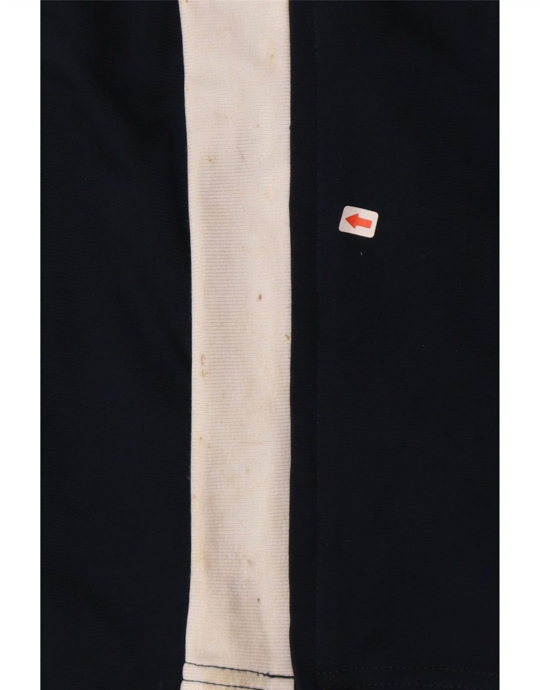 Reebok Mens Tracksuit Trousers Small  Navy Blue Colourblock Polyester