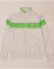 SERGIO TACCHINI Mens Tracksuit Top Jacket Medium White Colourblock