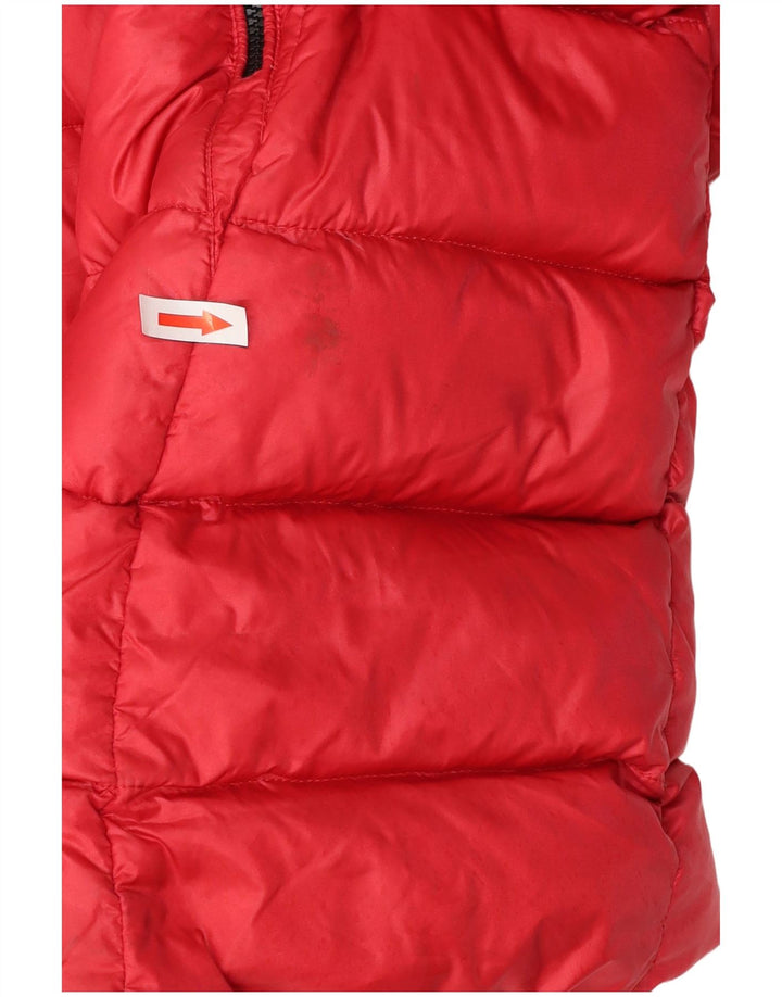 Blauer Girls Hooded Padded Coat 13-14 Years Red Polyamide