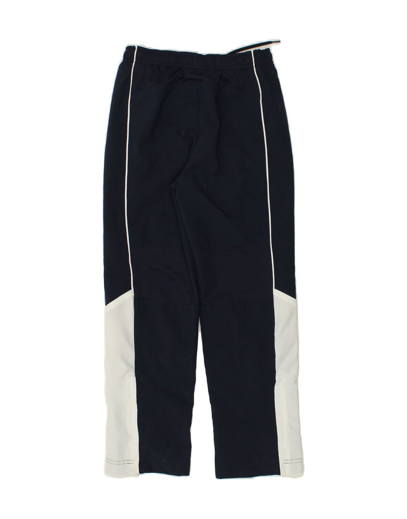 NIKE Boys Tracksuit Trousers 8-9 Years Small Navy Blue Polyester | Vintage Nike | Thrift | Second-Hand Nike | Used Clothing | Messina Hembry 