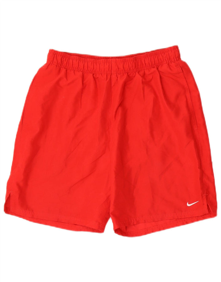 Nike Mens Sport Shorts Medium Red Polyester