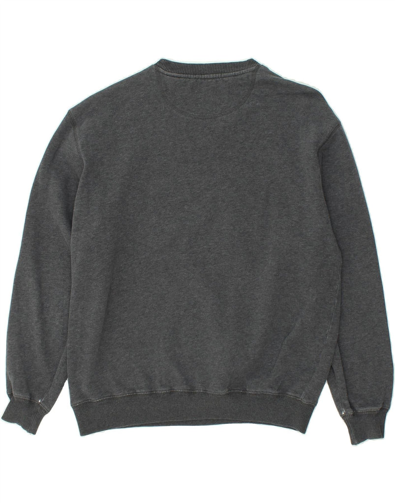 FILA Mens Sweatshirt Jumper IT 50 Medium Grey Cotton | Vintage Fila | Thrift | Second-Hand Fila | Used Clothing | Messina Hembry 