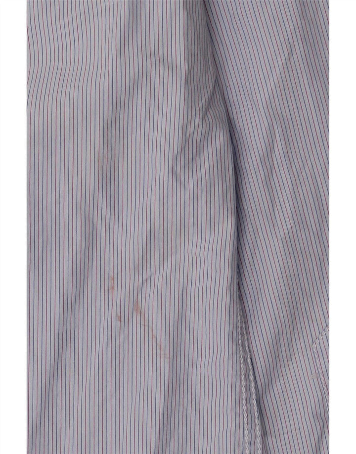 Tommy Hilfiger Mens Shirt Small Blue Pinstripe