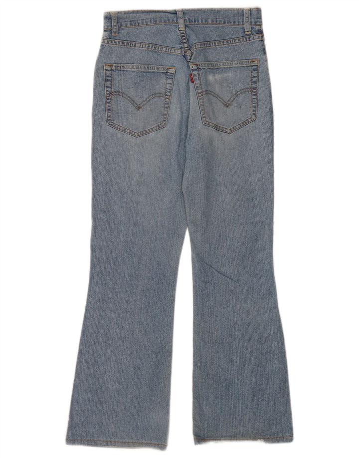 Levi's Womens Flare Flared Jeans W26 L27 Blue Cotton