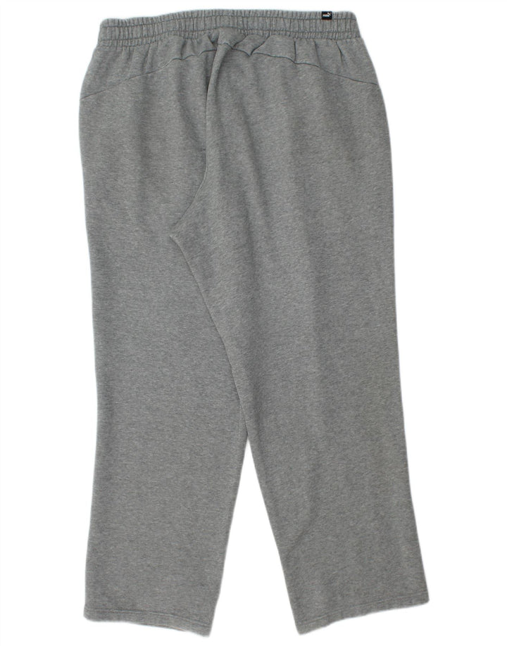 Puma Mens Tracksuit Trousers XL  Grey Flecked