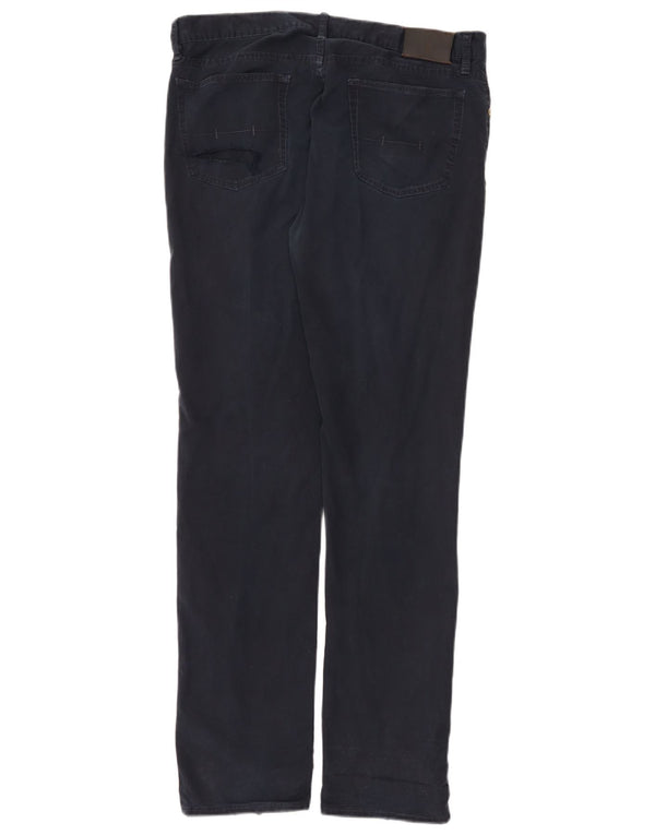 Polo Ralph Lauren Mens Slim Casual Trousers W32 L32 Navy Blue Cotton