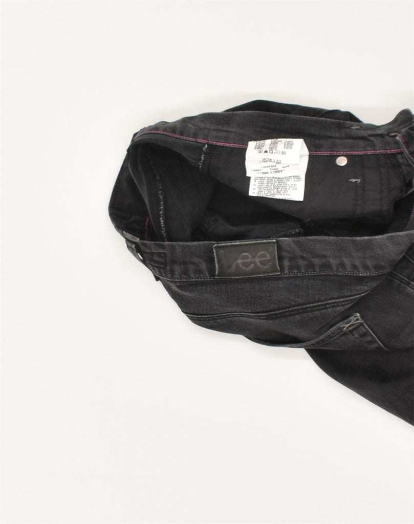 LEE Womens Slim Jeans W28 L33 Black Cotton | Vintage Lee | Thrift | Second-Hand Lee | Used Clothing | Messina Hembry 