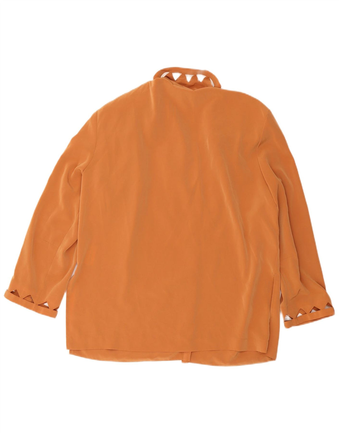 JACQUES VERT Womens Oversized Cardigan Top UK 16 Large  Orange Polyester