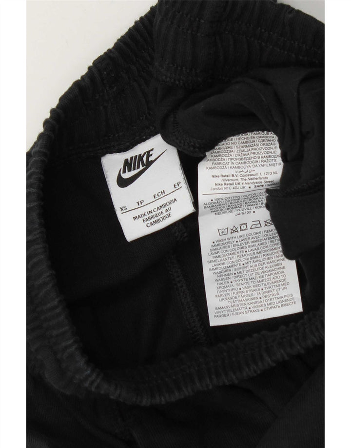 Nike Mens Tracksuit Trousers XS Black Cotton