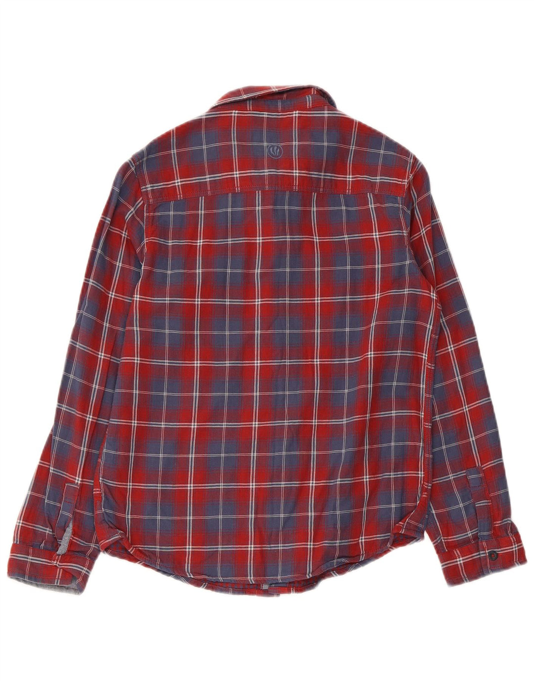 Fat Face Boys Flannel Shirt 10-11 Years Red Check Cotton