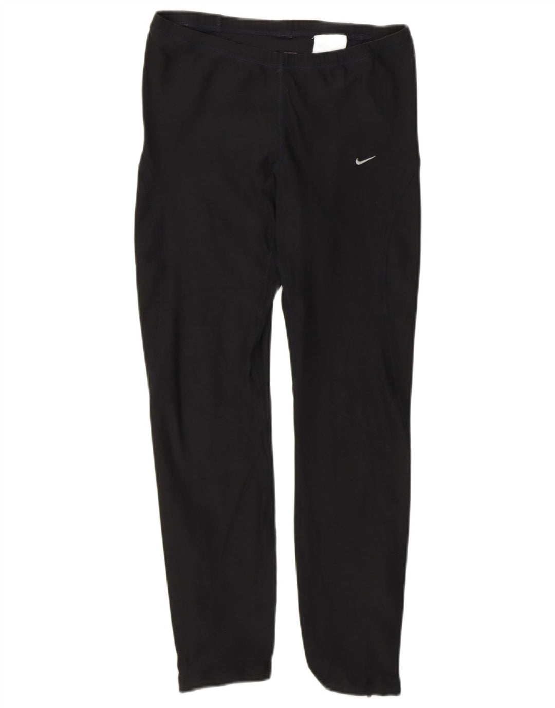 Nike Womens Crop Leggings UK 10/12 Medium Black Polyester Sports