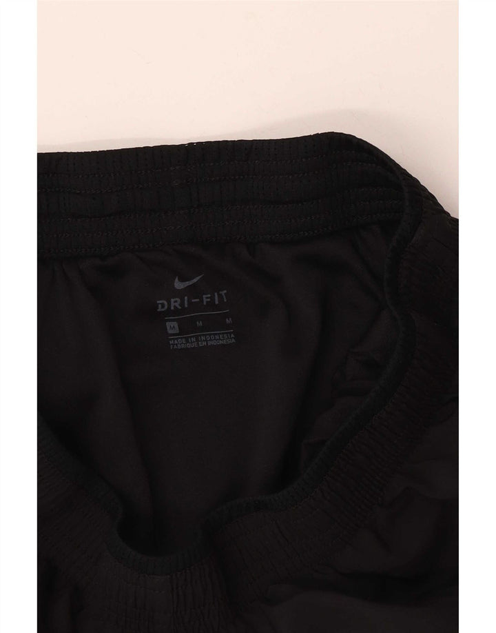 Nike Womens Dri Fit Sport Shorts UK 12 Medium Black Polyester