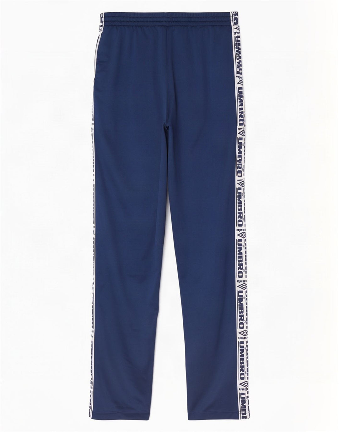 Umbro Mens Graphic Tracksuit Trousers Large Navy Blue Colourblock