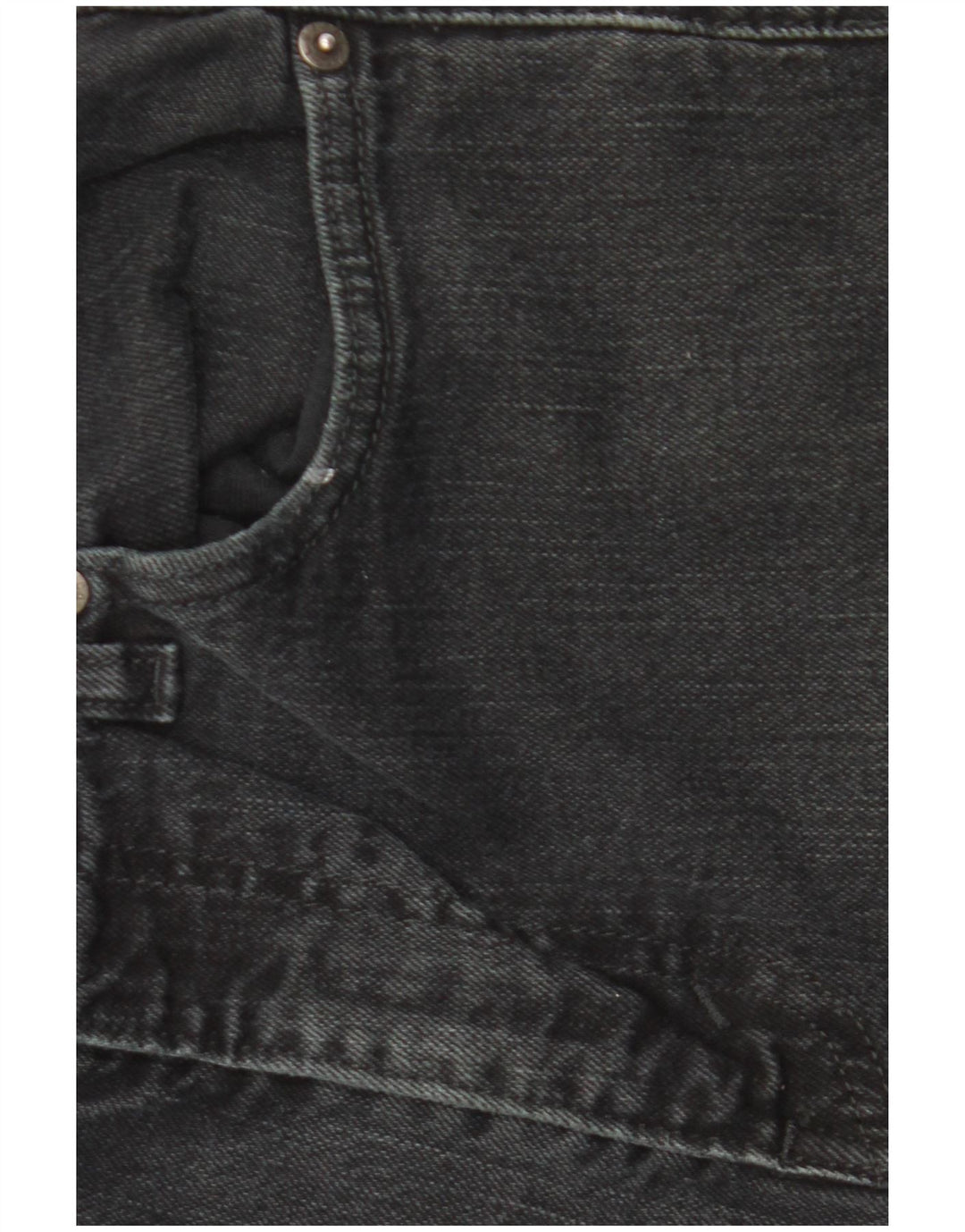 Levi's Mens Denim Shorts W29 Small Black Cotton
