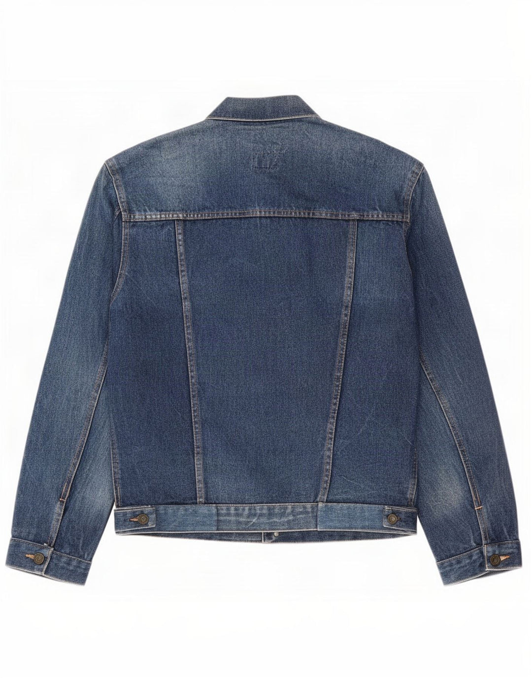 Carrera Mens Denim Jacket UK 40 Large Blue Cotton