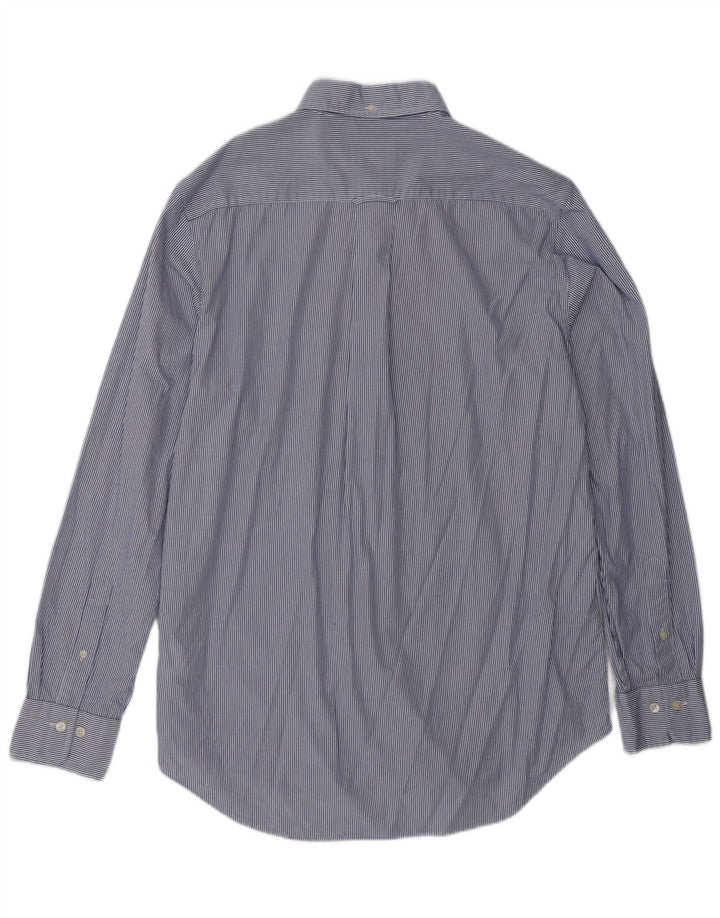 GANT Mens Shirt Size 39/40 Medium Blue Pinstripe Cotton