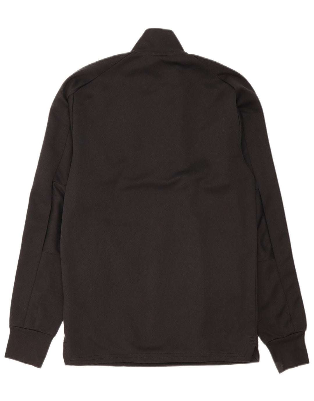 ADIDAS Mens Climalite Zip Neck Pullover Tracksuit Top XS Black Polyester