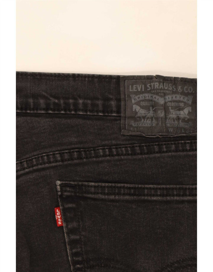 Levi's Mens 511 Slim Jeans W36 L34 Black