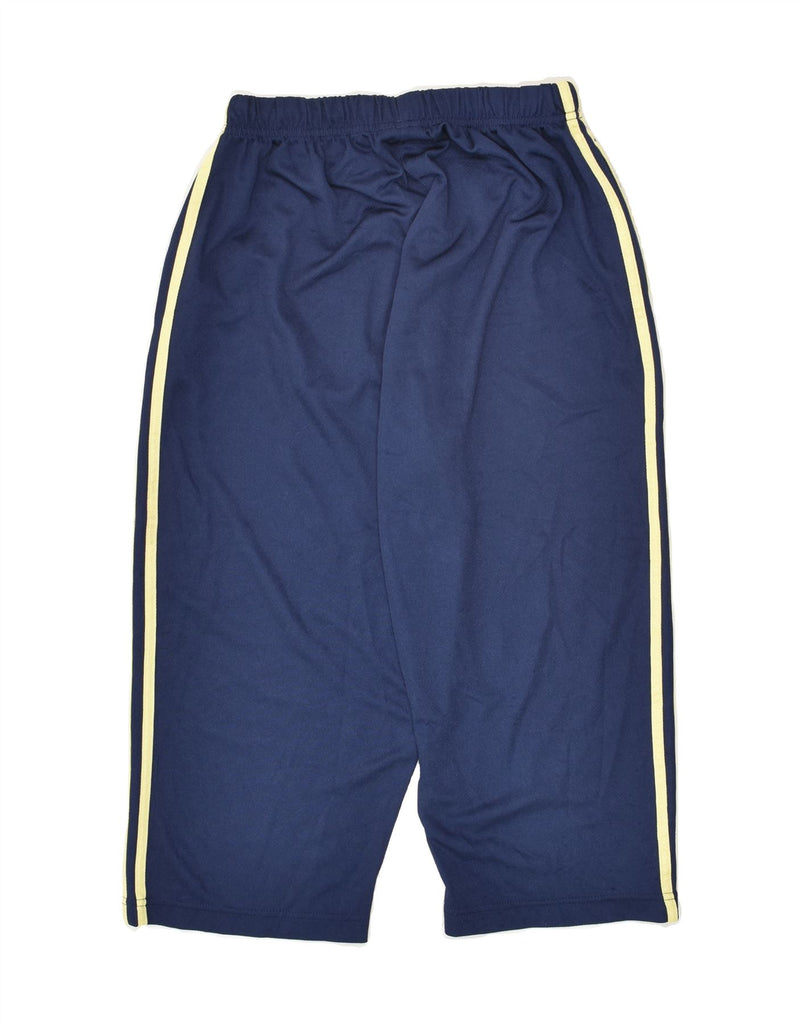 ADIDAS Boys Capri Tracksuit Trousers 10-11 Years Medium Navy Blue | Vintage Adidas | Thrift | Second-Hand Adidas | Used Clothing | Messina Hembry 