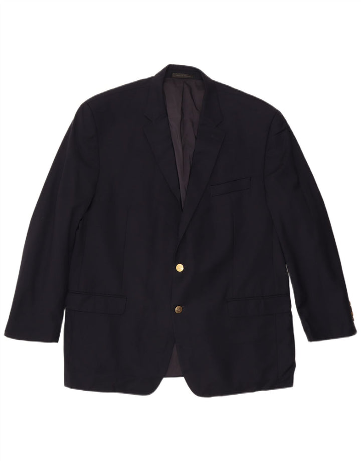 Ralph Lauren Mens 2 Button Blazer Jacket UK 40 Large Navy Blue
