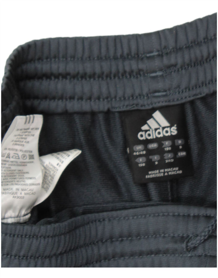 ADIDAS Mens Tracksuit Trousers UK 46/48 XL Grey Polyester