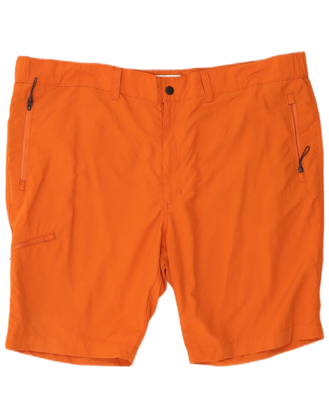 Marks & Spencer Mens Cargo Shorts 2XL W44 Orange Polyamide