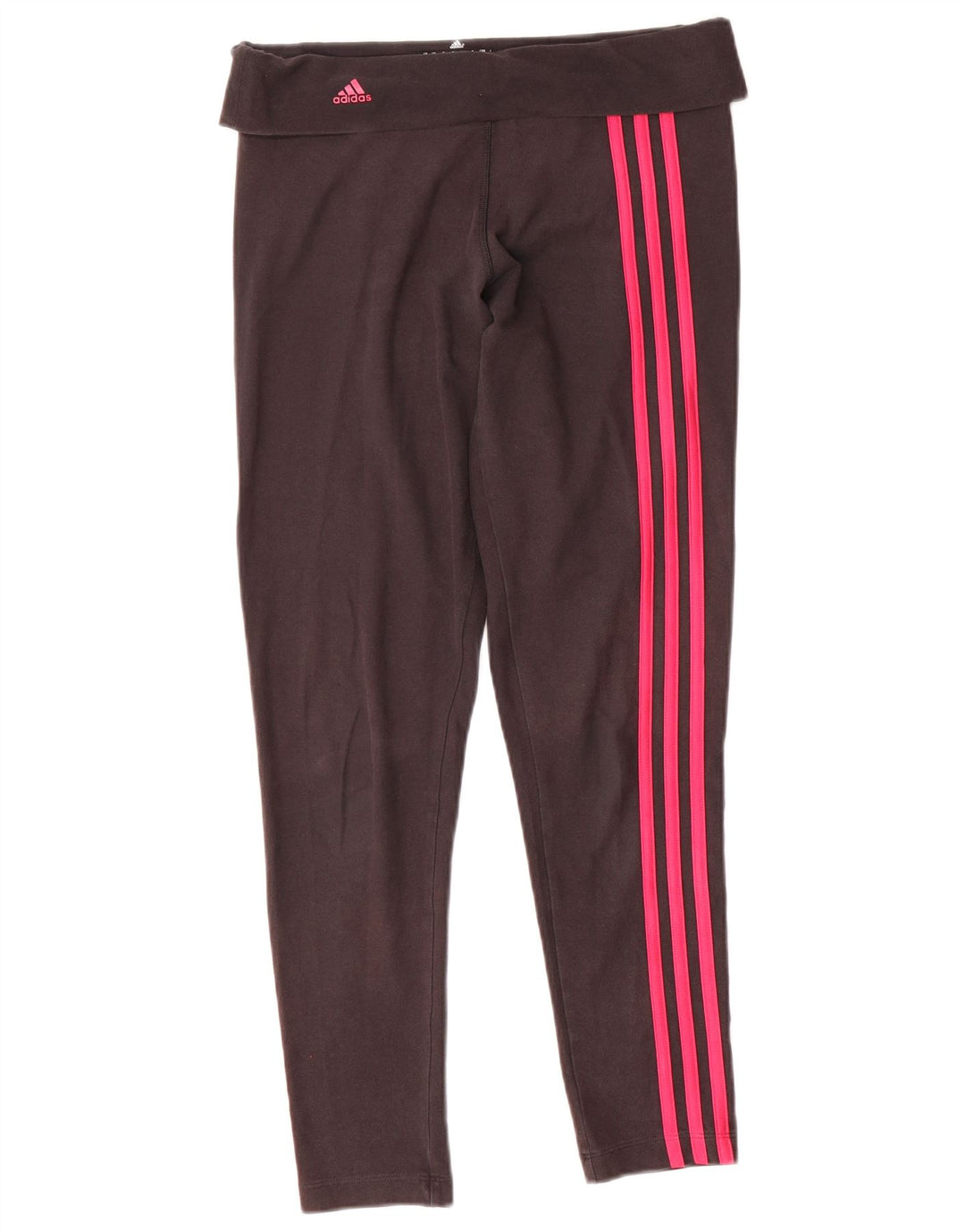 Adidas Womens Climalite Leggings UK 12/14 Medium  Black Polyester