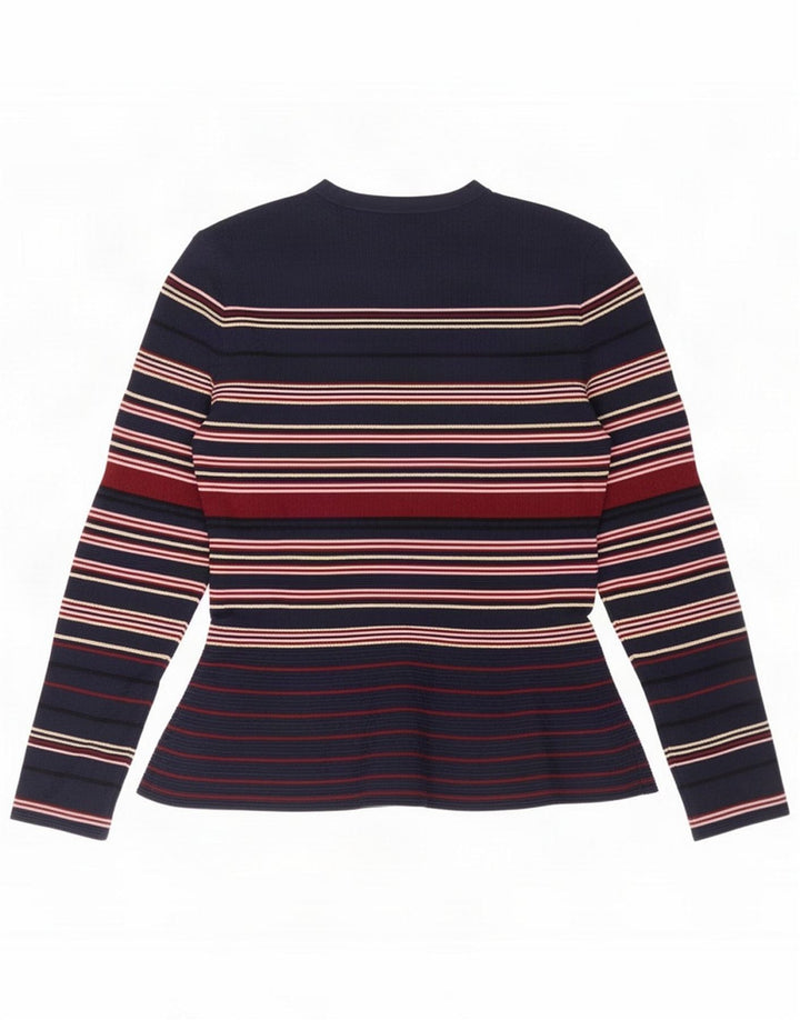Ted Baker Womens Crew Neck Jumper Sweater Size 4 Large Multicoloured
