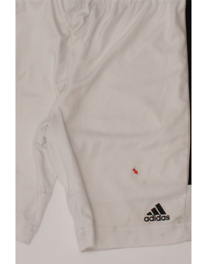 Adidas Boys Aeroready Sport Shorts 9-10 Years  White Polyester