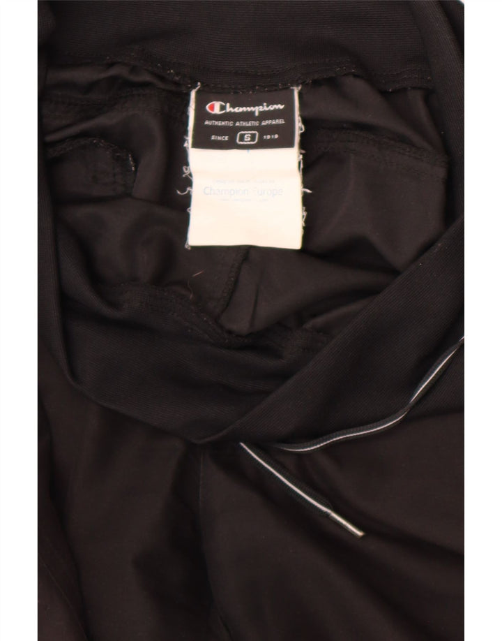Champion Womens Tracksuit Trousers UK 10 Small  Black Polyester
