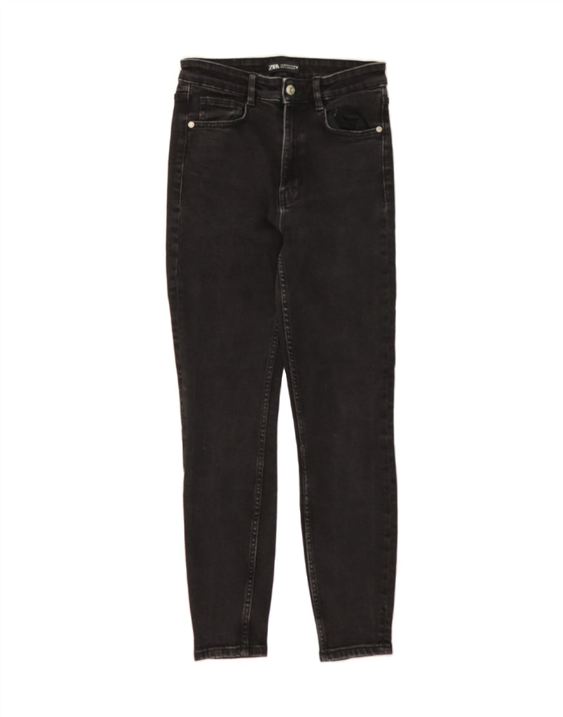 ZARA Womens Skinny Jeans EU 38 Small W28 L26 Black Vintage Zara and Second-Hand Zara from Messina Hembry 