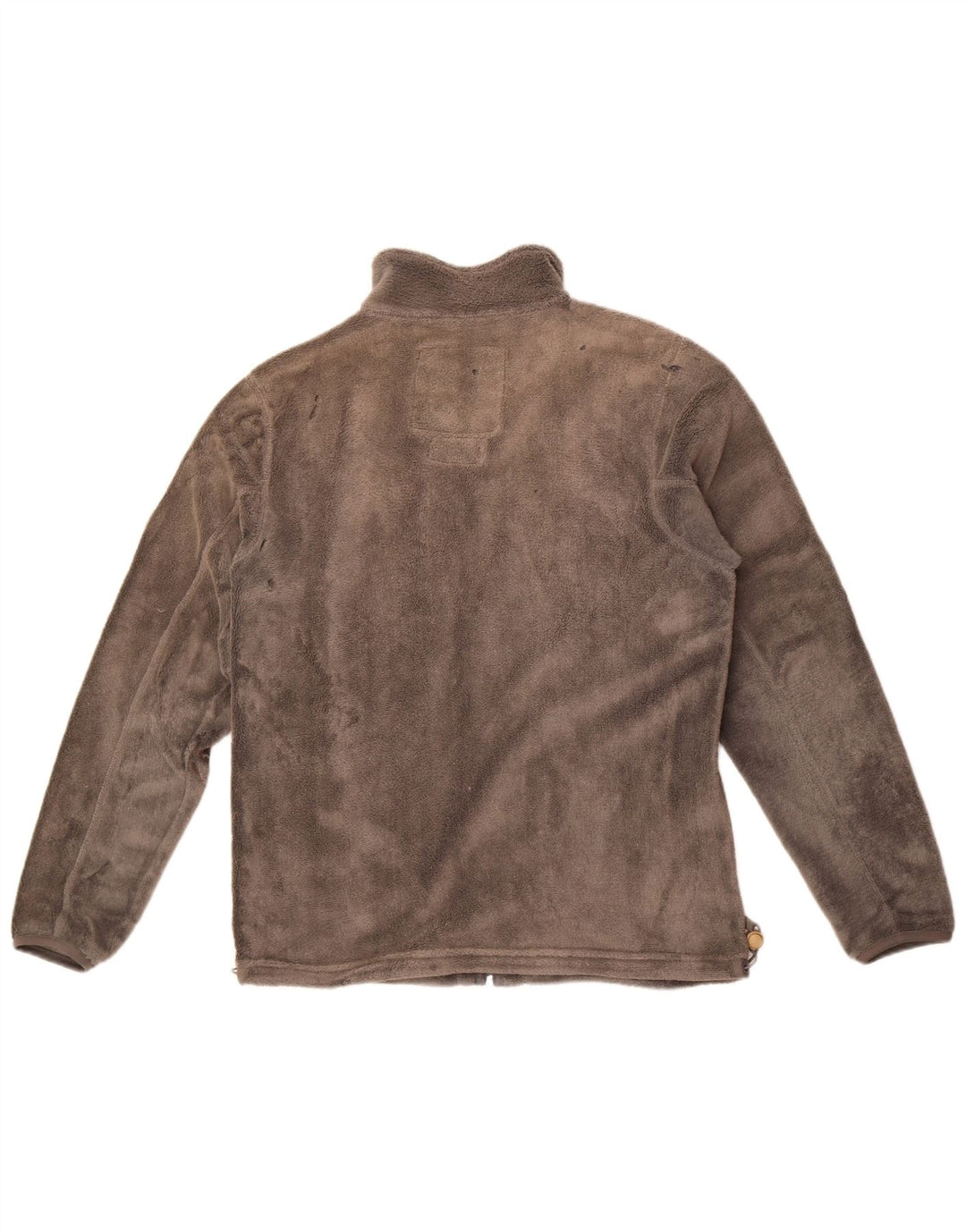 Norway Mens Fleece Jacket UK 38 Medium Grey Colourblock Polyester Sports