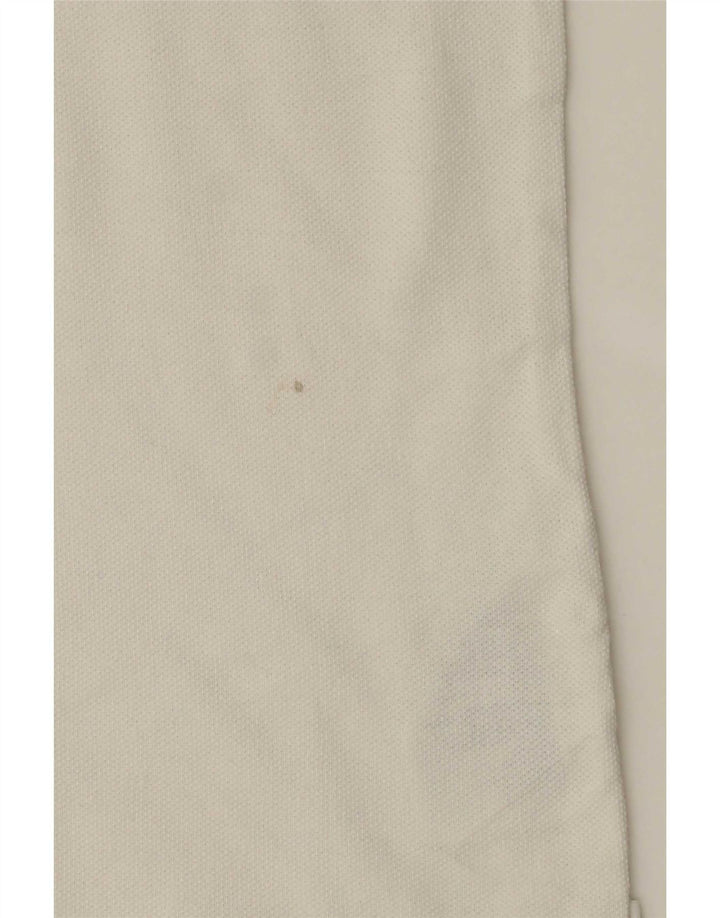 Gap Mens Polo Shirt Large White Cotton