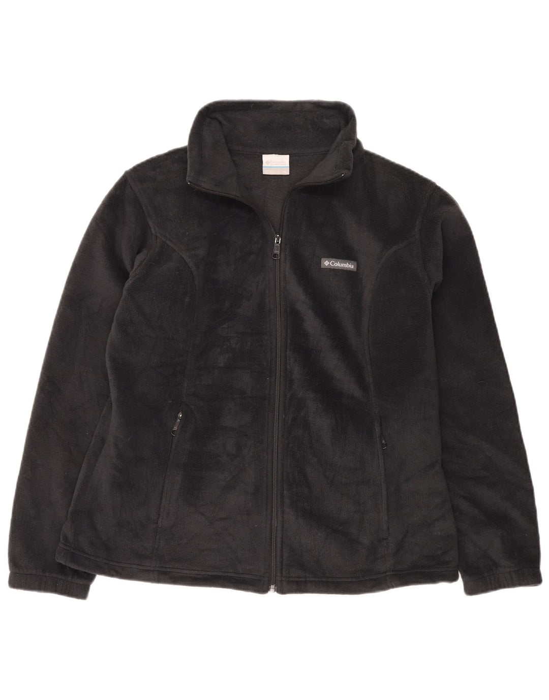 COLUMBIA Womens Fleece Jacket UK 18 XL Black Polyester