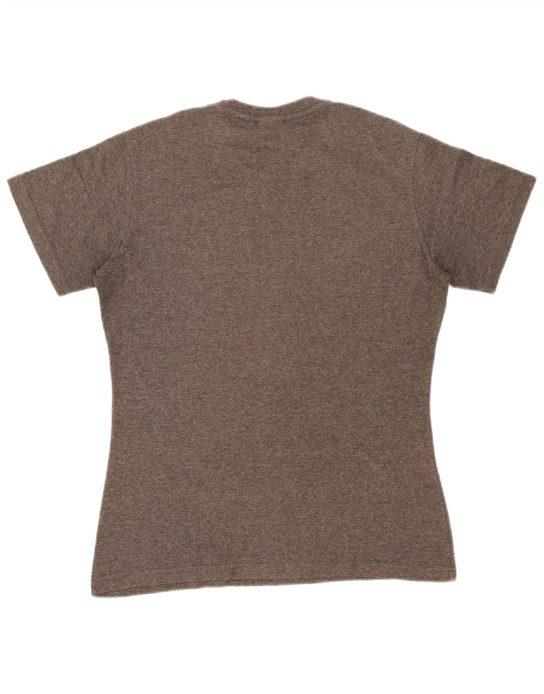 Nike Womens Graphic T-Shirt Top US 8/10 Medium Grey Flecked Polyester