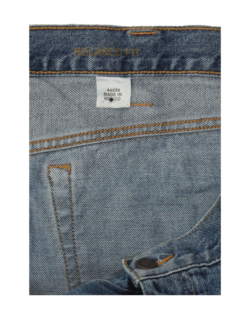EDDIE BAUER Womens Relaxed Fit Straight Jeans W44 L34 Blue Cotton Vintage Eddie Bauer and Second-Hand Eddie Bauer from Messina Hembry 