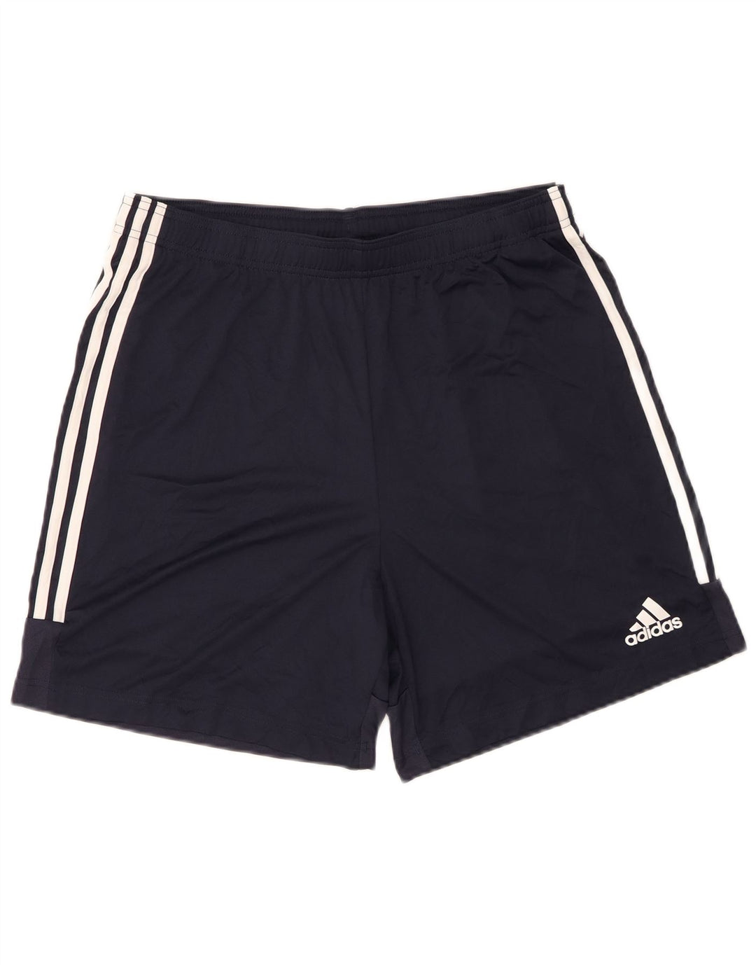 Adidas Mens Aeroready Regular Fit Sport Shorts Large Navy Blue Polyester