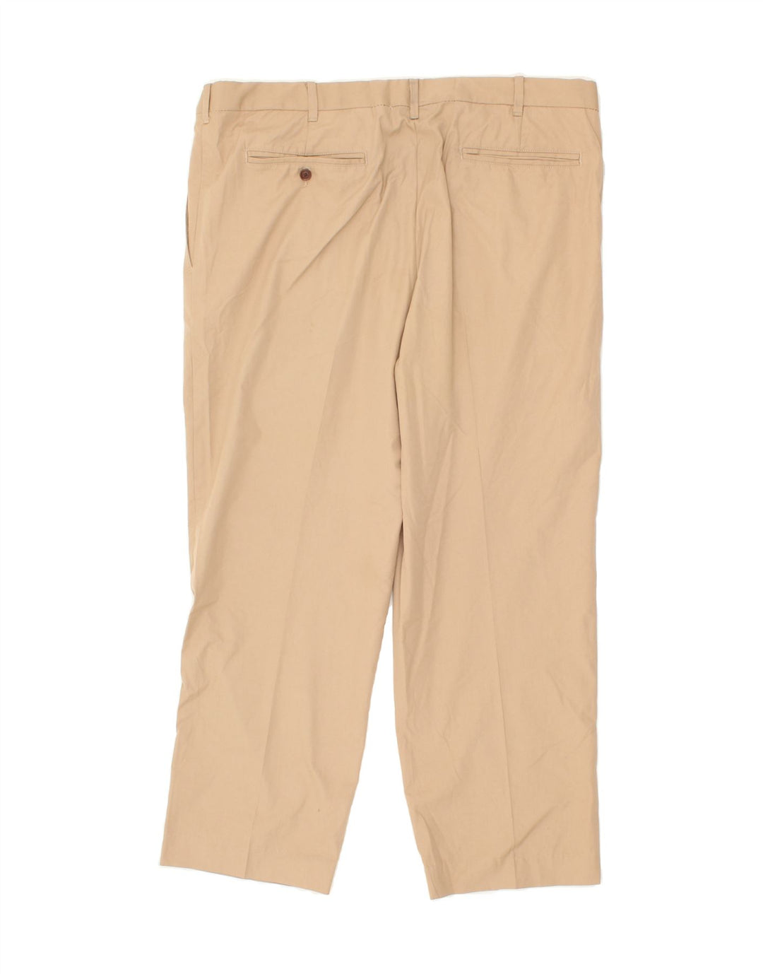 ORVIS Mens Pegged Chino Trousers W42 L29 Beige Polyester Vintage Orvis and Second-Hand Orvis from Messina Hembry 