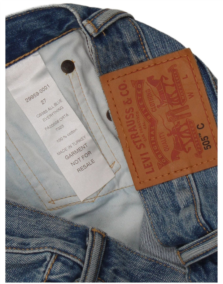 Levi's Womens 505 Denim Shorts W27 Small  Blue Cotton