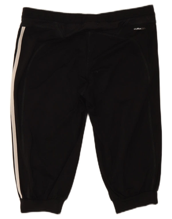 Adidas Girls Climacool Capri Tracksuit Trousers Joggers 9-10 Years Black