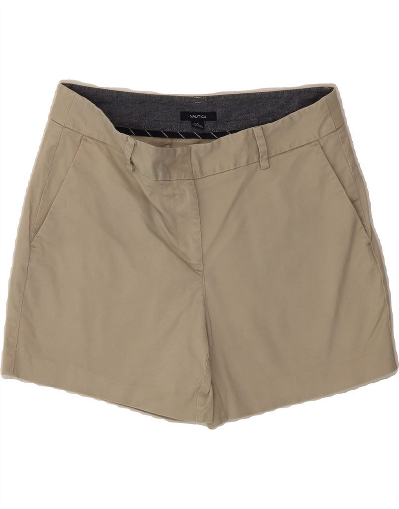 NAUTICA Womens Chino Shorts US 6 Medium W30 Beige Cotton Vintage Nautica and Second-Hand Nautica from Messina Hembry 