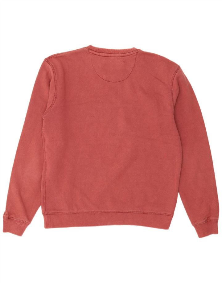 Jack Wills Mens Sweatshirt Jumper Medium Burgundy Cotton