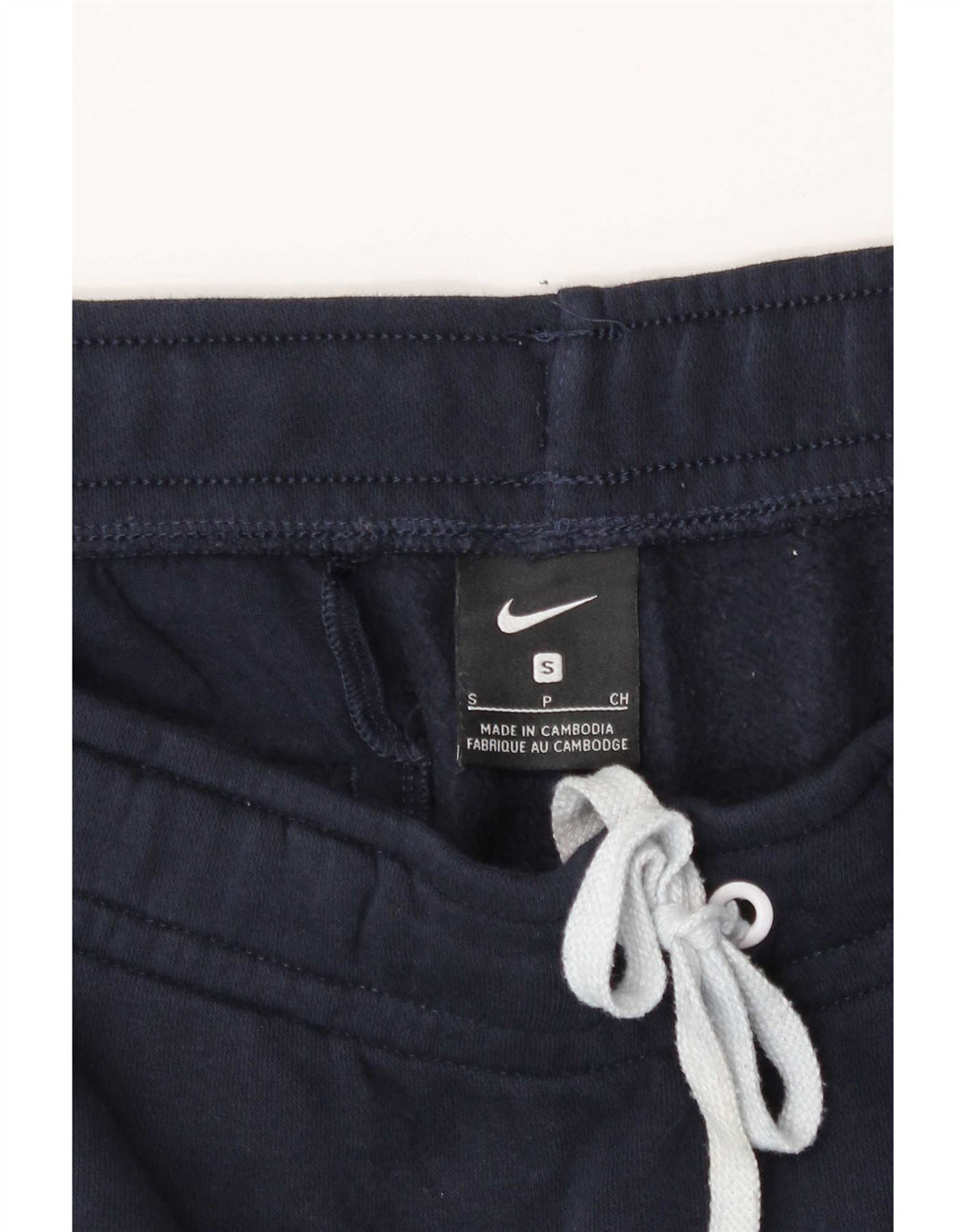 Nike Mens Tracksuit Trousers Joggers Small Navy Blue Cotton