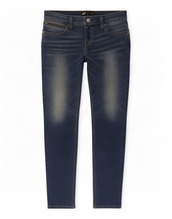 Levi's Womens Slight Curve Skinny Jeans W31 L32 Blue Cotton