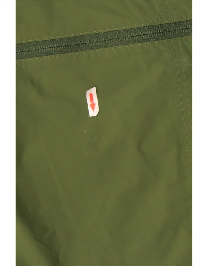 Berghaus Mens Hooded Rain Jacket UK 44 2XL Green Polyamide