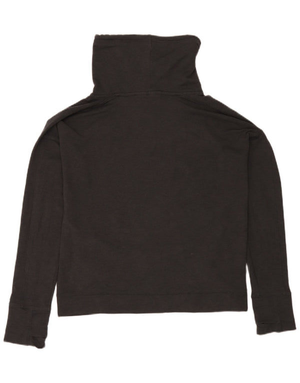 Under Armour Womens Sweatshirt Jumper UK 14 Medium Black Polyester